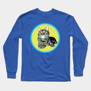 Peace Cat Long Sleeve T-Shirt